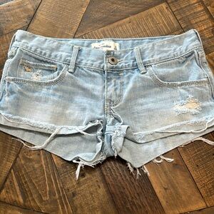 Abercrombie kids denim shorts size 16